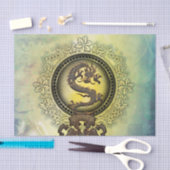 中国のなドラゴン 薄葉紙 (クラフト)