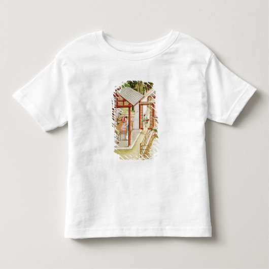 中国のなドレスメーカーの店 トドラーTシャツ (正面)