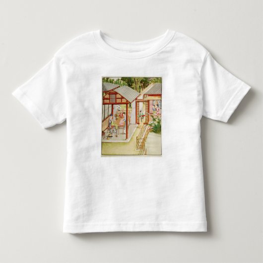 中国のなドレスメーカーの店 トドラーTシャツ (正面)