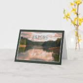 中国のなバースデー・カード カード (黄色い花)