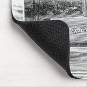 中国のなモンスター乳鉢1845年 マウスパッド (コーナー)