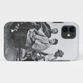 中国のな人力車、c.1870 (b/wの写真) Case-Mate iPhoneケース (裏面(横))