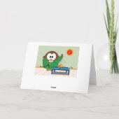 中国のな医者のフクロウ-カード カード (裏面)