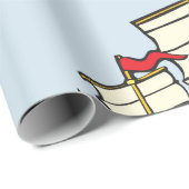 中国のな帆船の包装紙 ラッピングペーパー (ロールコーナー)