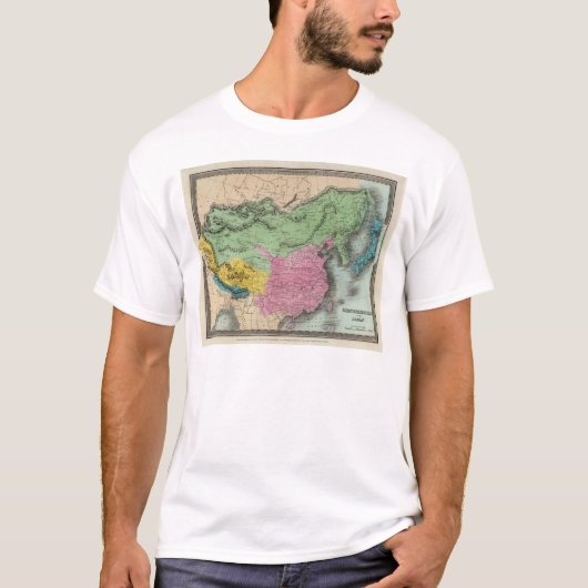 中国のな帝国および日本 Tシャツ (正面)