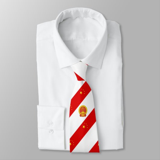 中国のな旗 ネクタイ (タイ)