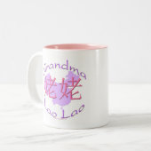 中国のな母性的な祖母(ラオス人のラオス語)のマグ ツートーンマグカップ (正面左)