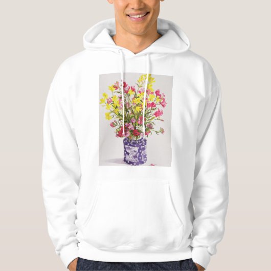 中国のな瓶の花 パーカ (正面)