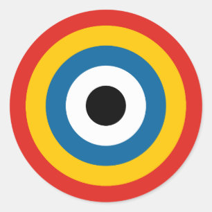 中国のな空軍Roundel 1920-1921年 ラウンドシール
