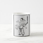 中国のな薬の図表 コーヒーマグカップ (中央)