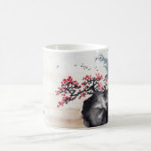 中国のな装飾のマグ#3 コーヒーマグカップ (中央)