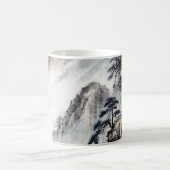 中国のな装飾のマグ#4 コーヒーマグカップ (中央)