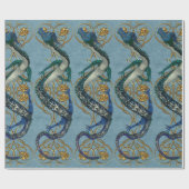 中国のな装飾用のドラゴン ラッピングペーパー (フラット)