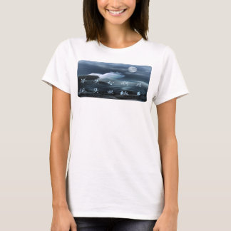 中国のな詩のTシャツ Tシャツ