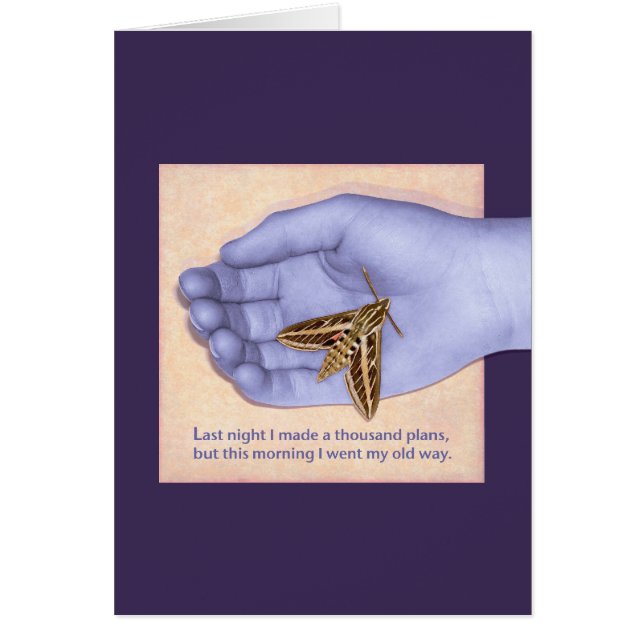 中国のな諺カード (正面)