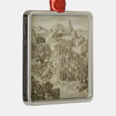 中国のな軍隊とそれ間の最初の戦い メタルオーナメント (右)