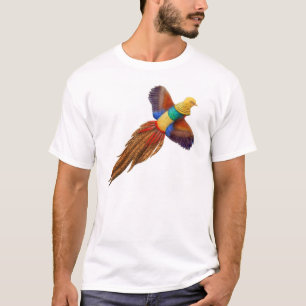 中国のな金キジのTシャツ Tシャツ