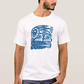 中国のな(占星術の)十二宮図のウサギのTシャツ Tシャツ