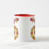 中国のな(占星術の)十二宮図のヘビのカラフルシリーズ マグカップ (中央)