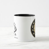 中国のな(占星術の)十二宮図の図表-辰年 マグカップ (中央)