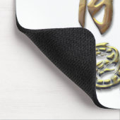 中国のな(占星術の)十二宮図の金ドラゴン マウスパッド (コーナー)