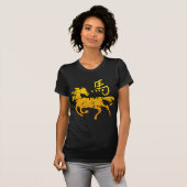 中国のな(占星術の)十二宮図の馬 Tシャツ (正面フル)