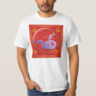 中国のな(占星術の)十二宮図 Tシャツ