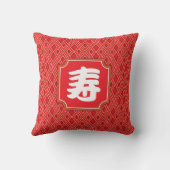 中国のの賛美装飾用クッション クッション (裏面)