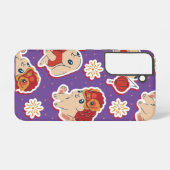 中国のウサギ – 〔占星術の〕十二宮図ウサギ SAMSUNG GALAXYケース (裏面横)