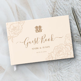 中国のエレガントな二喜Wedding  ゲストブック