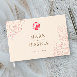 中国のエレガントな二喜Wedding  ゲストブック