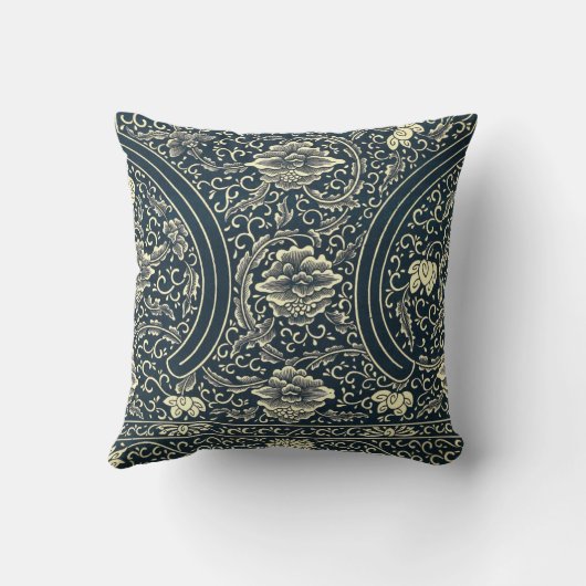 中国のオーナメントパターン装飾用クッション クッション (裏面)