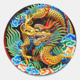 中国のカッコいいカラフル ラウンドシール