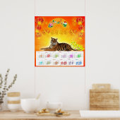 中国のカレンダー2010 14.95から ポスター (キッチン)