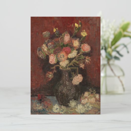 中国のキクとグラジオラス | ヴィンセント・ヴァン・ゴッホ (スタンド正面)