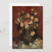 中国のキクとグラジオラス | ヴィンセント・ヴァン・ゴッホ (正面/裏面)