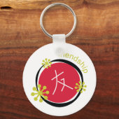 中国のキャラクターシンボル友情ギフト キーホルダー (正面)