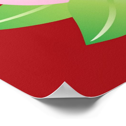 中国のキャラクター書長寿イラストレティ ポスター (角)