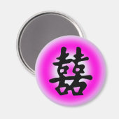 中国のキャラクター「JOY」マグネット マグネット (正面/裏面)