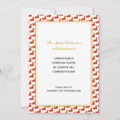 中国のキリスト教徒による聖書　50周年記念出版 招待状 (裏面)