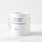 中国のコーヒー・マグ-日光のgoldens コーヒーマグカップ (正面左)