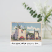 中国のシアター，ハリウッド，カリフォルニア ポストカード (スタンド正面)