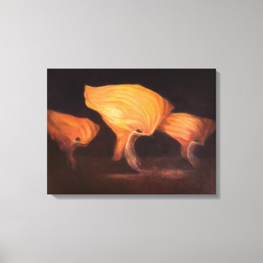 中国のダンサー2010 キャンバスプリント (正面)