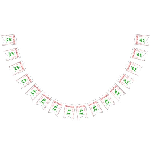 中国のテイクアウトレストランメニューカスタム誕生日 バンティングフラッグ (全)