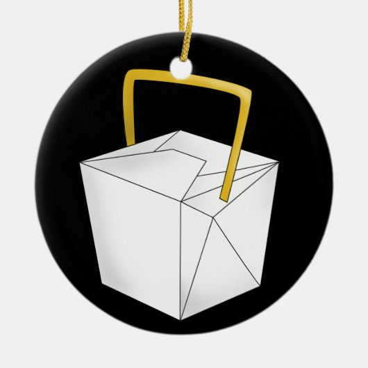 中国のテイクアウト – SRF セラミックオーナメント (正面)