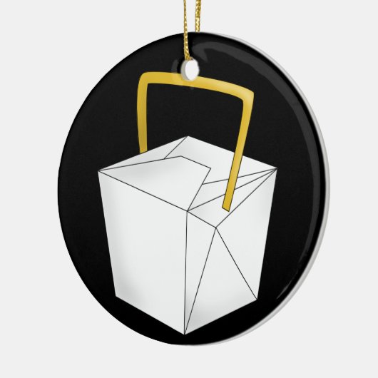 中国のテイクアウト – SRF セラミックオーナメント (左)