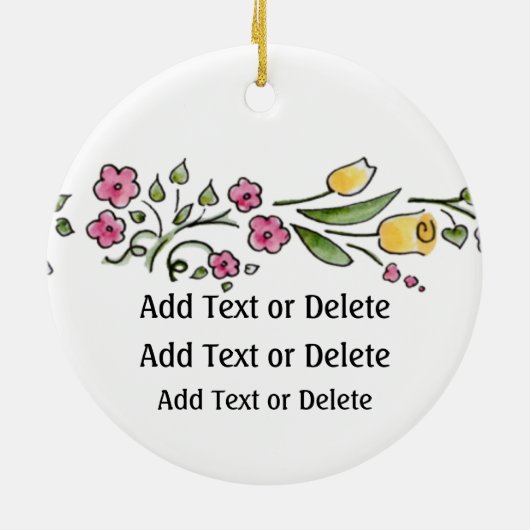 中国のテイクアウト – SRF セラミックオーナメント (裏面)