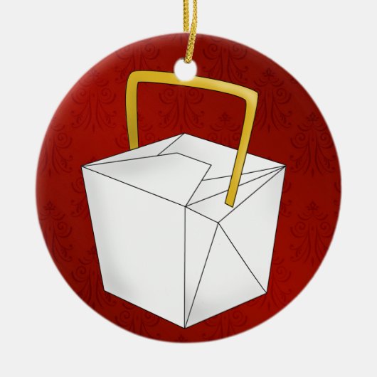 中国のテイクアウト – SRF セラミックオーナメント (正面)