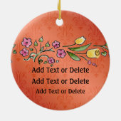 中国のテイクアウト – SRF セラミックオーナメント (裏面)