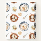 中国のテーマレシピ書 ノートブック (裏面)